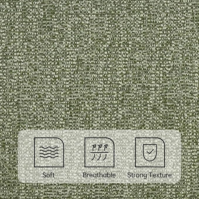 VKNOW Entryway Bench, 44.3” Upholstered Shoe Bench for Bedroom, 2-Tier Storage End of Bed Bench with Rubberwood Legs for Living Room, Hallway, Green